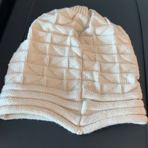 Beige Beanie Hat - Picture 5 of 6